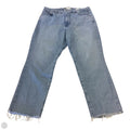 Jeans Skinny By Good American In Blue Denim, Size: 16