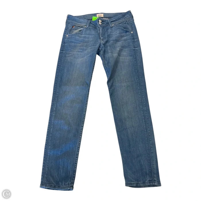 Jeans Skinny By Hudson In Blue Denim, Size: 6