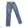 Jeans Skinny By Loft In Blue Denim, Size: 6