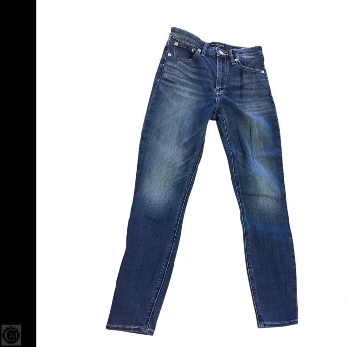 Jeans Skinny By Lucky Brand In Blue Denim, Size: 4