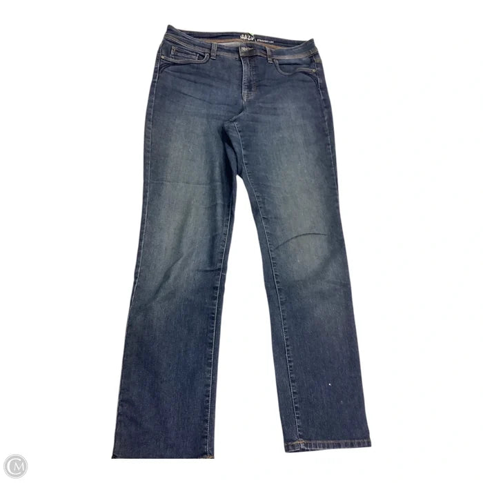 Jeans Straight By Style And Co Collection Women In Navy, Size: 12
