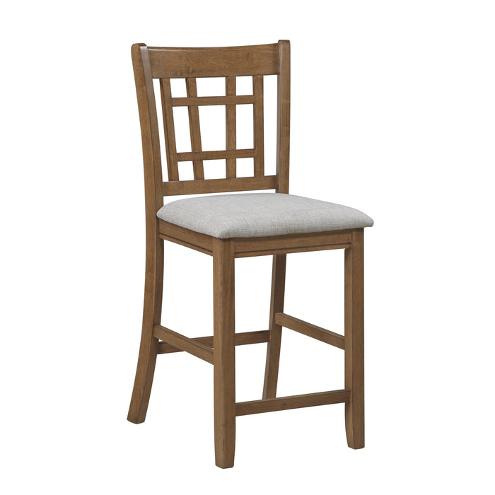 Counter Height Chairs (Set of 2) / Light Brown
