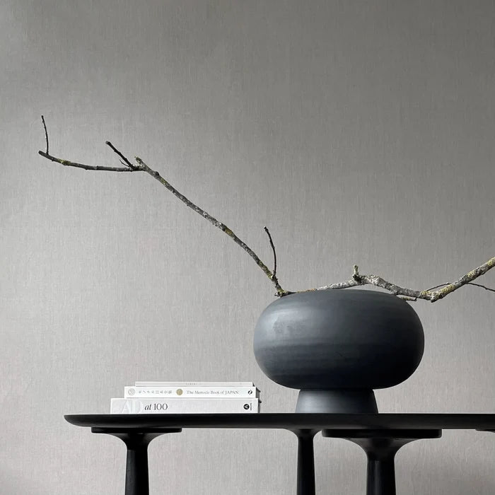 Kabin Vase, Fat - Black Vases 101 Copenhagen