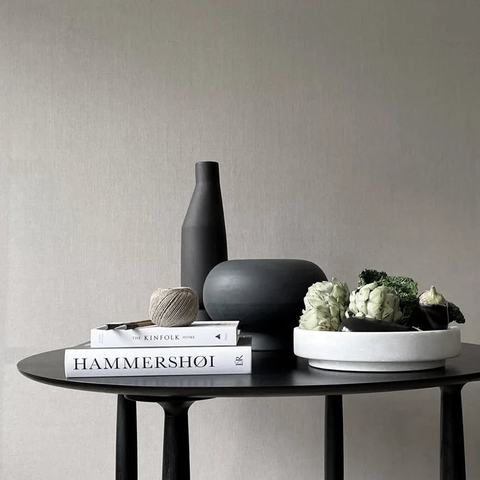 Kabin Vase, Fat - Black Vases 101 Copenhagen