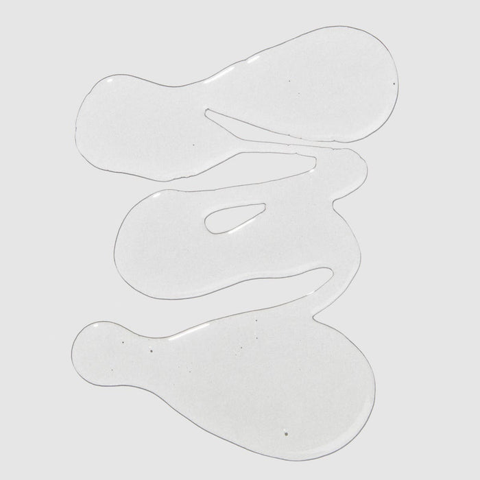Lavender Mint Defining Gel texture smear