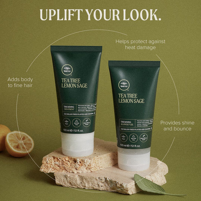 Tea Tree Lemon Sage New Product infographic