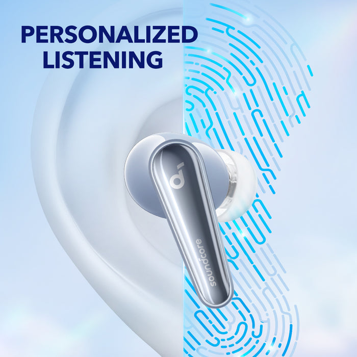 soundcore earbuds with personalized listening for custom fit