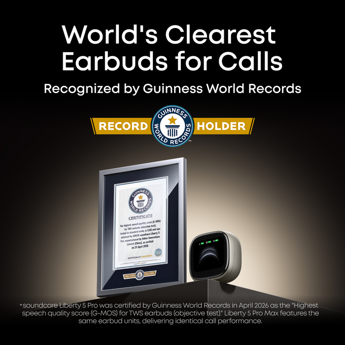 soundcore liberty 5 pro series world‘s clearest earbuds for calls