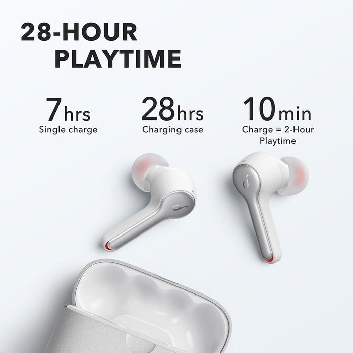 soundcore wireless earbuds with 28-hour playtime