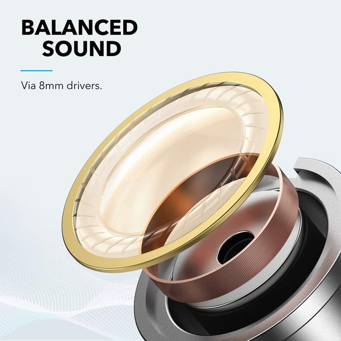 soundcore 8mm drivers for balanced sound