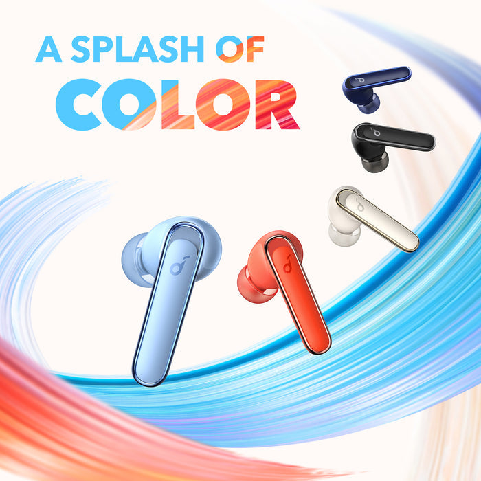 soundcore colorful earbuds for personalized style and immersive sound