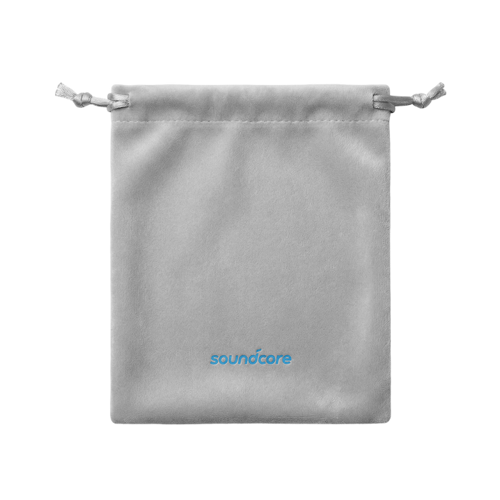 Light Grey Premium Velvet Pouch｜Eco-friendly and tough