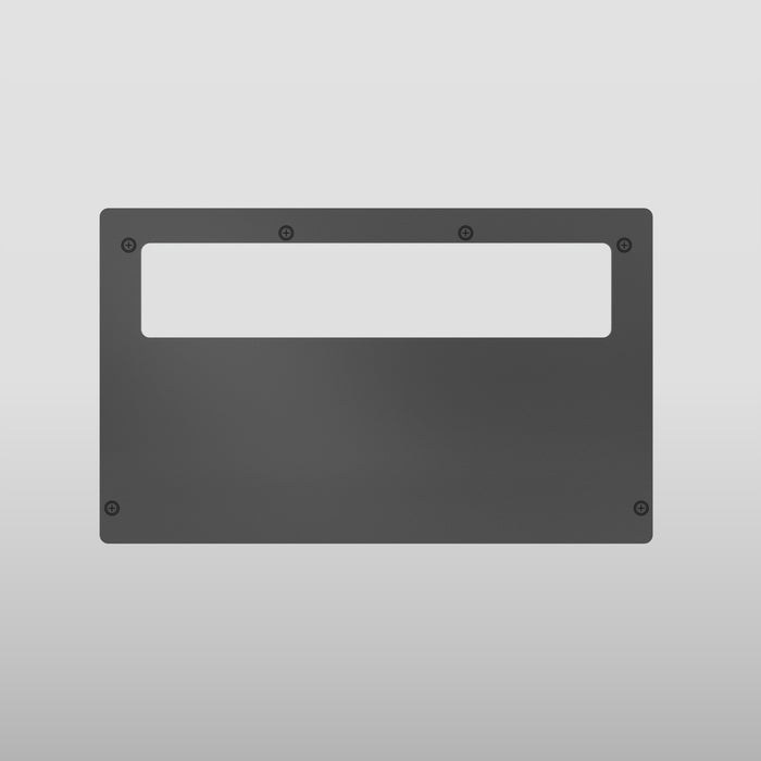 Linear Side Cap Binario Mechanic - 61061 Bathroom Accessories GESSI Matte Black