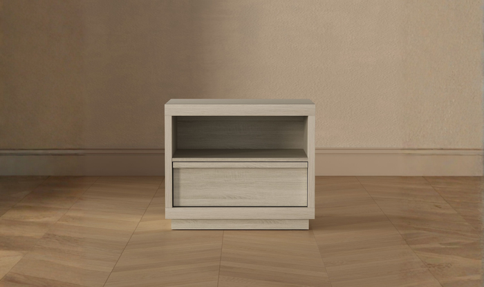 Manhattan Comfort Navis Wooden Nightstand-Jennifer Furniture
