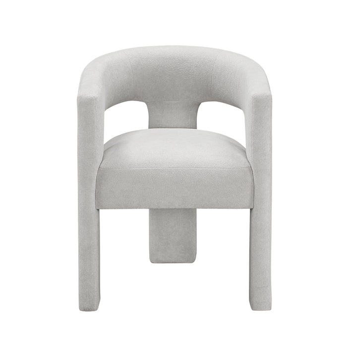 Light Grey Side Chairs (Set of 2)