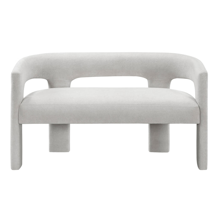 Light Grey Bench