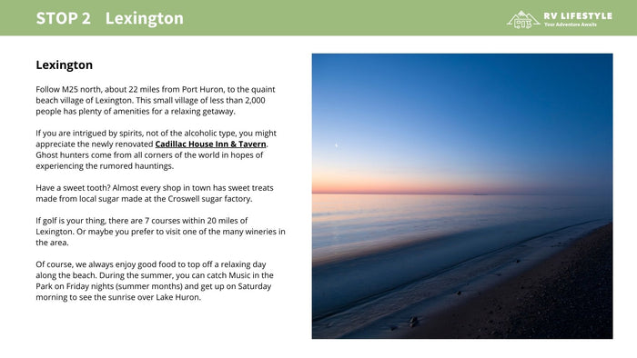 Michigan's Lower Peninsula 7-Stop Adventure Guide