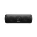 soundcore black speaker with sleek mesh design