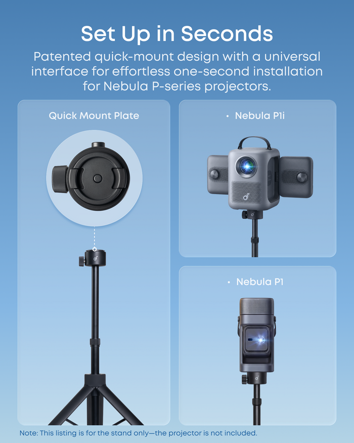 Nebula Projector Stand for P-Series & Universal Compatibility for More Projectors
