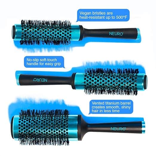 Neuro Titanium Round Brush