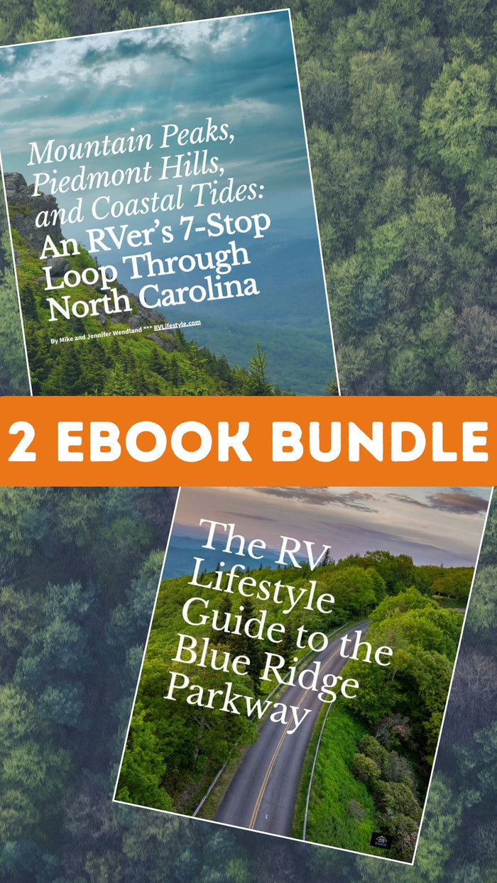North Carolina RV Bundle: Blue Ridge Parkway + 7-Stop NC Loop (2-Guide Digital Collection)