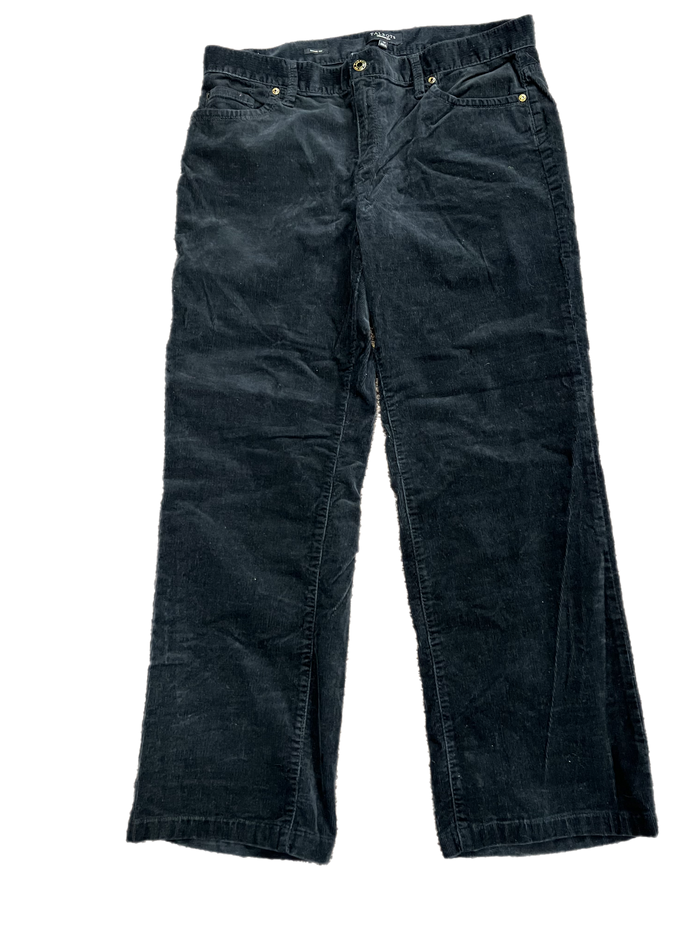Pants Corduroy By Talbots In Black, Size: 14