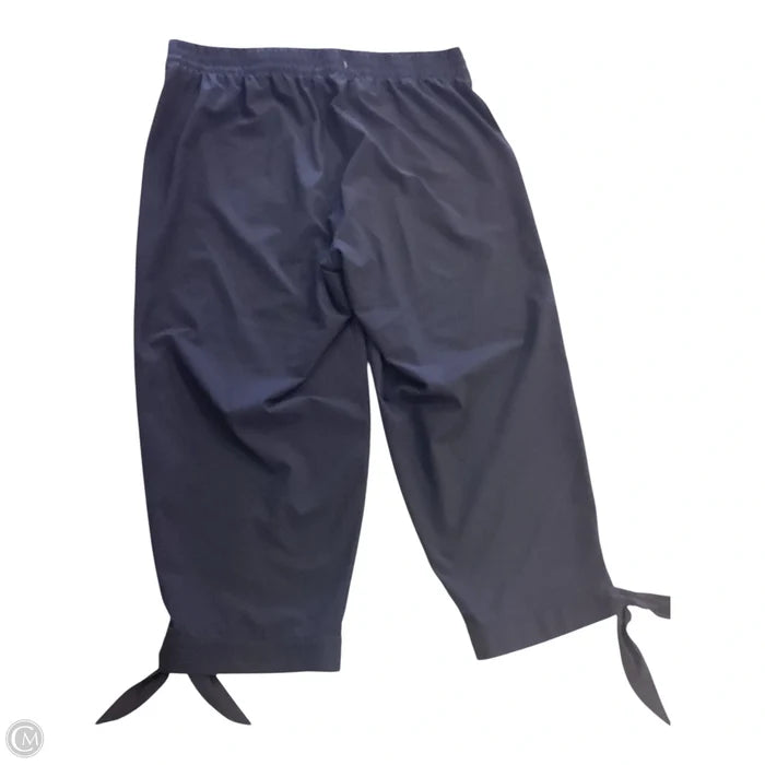 Pants Cropped By Talbots In Navy, Size: Mp
