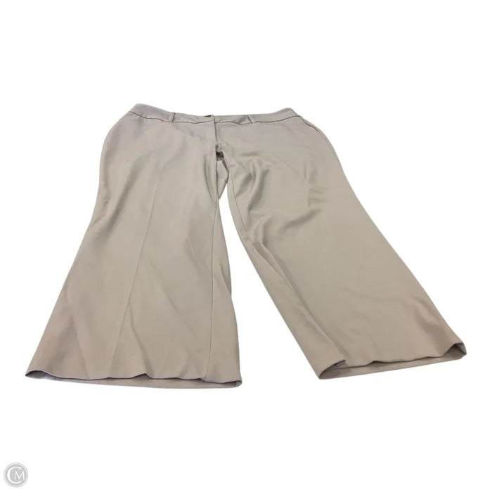 Pants Dress By Alfani In Brown, Size: 18