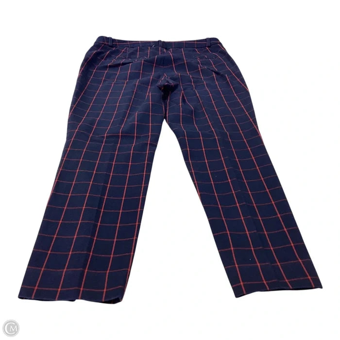 Pants Other By Banana Republic In Blue & Red, Size: 8