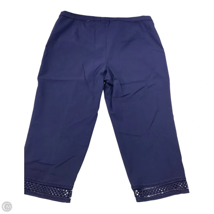 Pants Other By Susan Graver In Navy, Size: 24