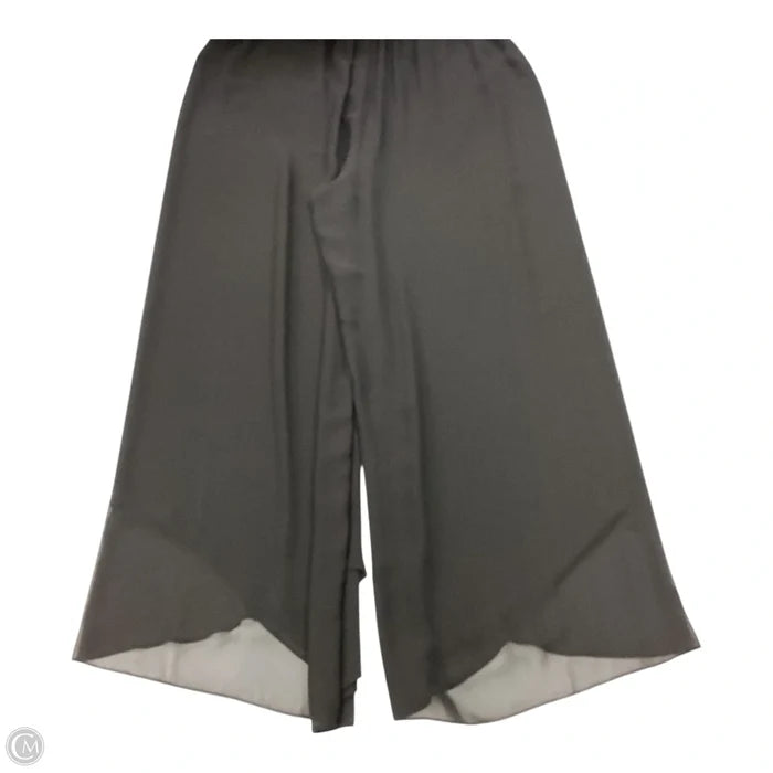 Pants Wide Leg By Alex Evenings In Black, Size: Xl