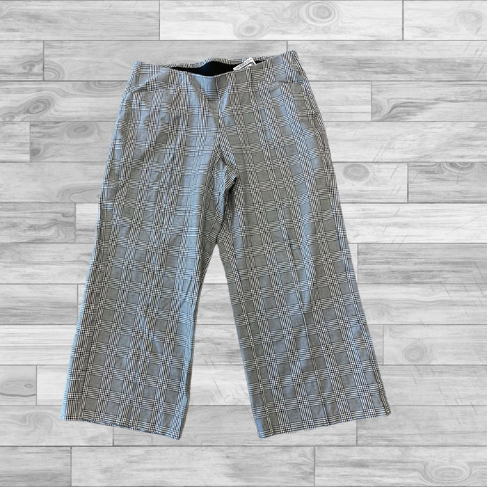 Pants Wide Leg By Old Navy In Plaid Pattern, Size: Xl