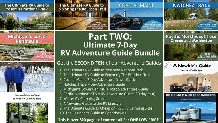 Part TWO: Ultimate 7-Day RV Adventure Guide Bundle - 10 Books!