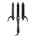 The Paul Mitchell Clipped 3-in-1 Ceramic Interchangeable Curling Iron is ideal for curling all hair types.