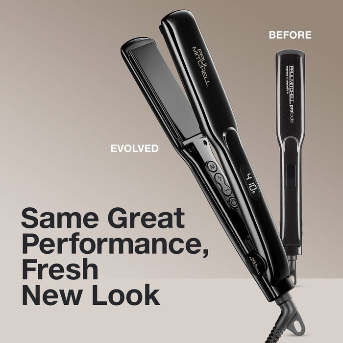 Paul Mitchell Smooth+ Ceramic Flat Iron offers the same great performance with a fresh