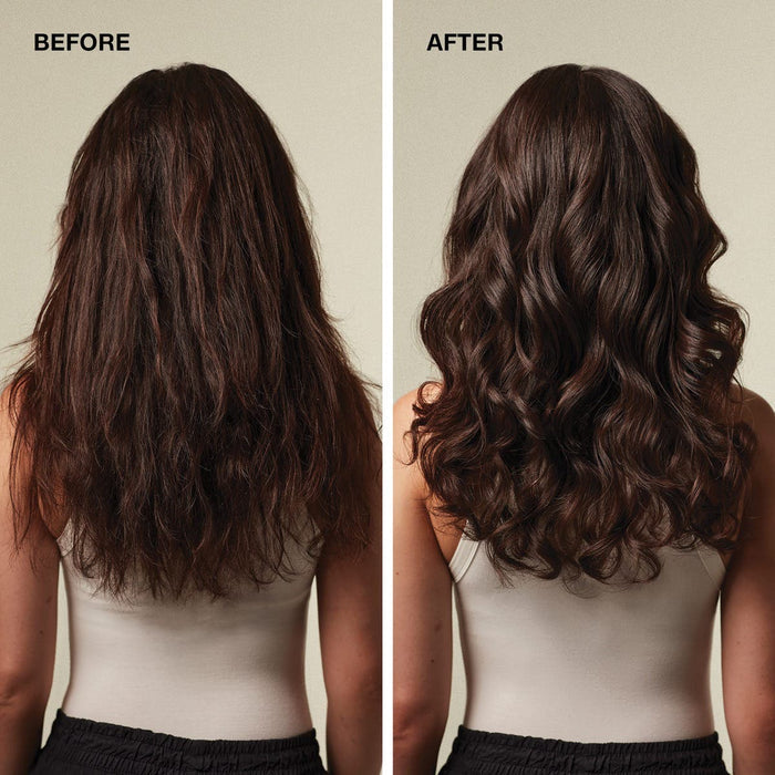 shiny hair.