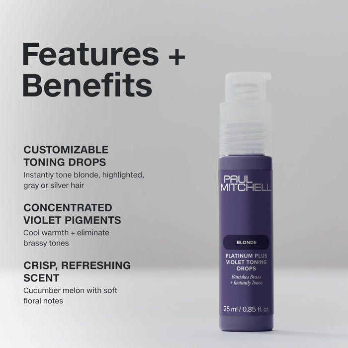 Features & benefits infographic
