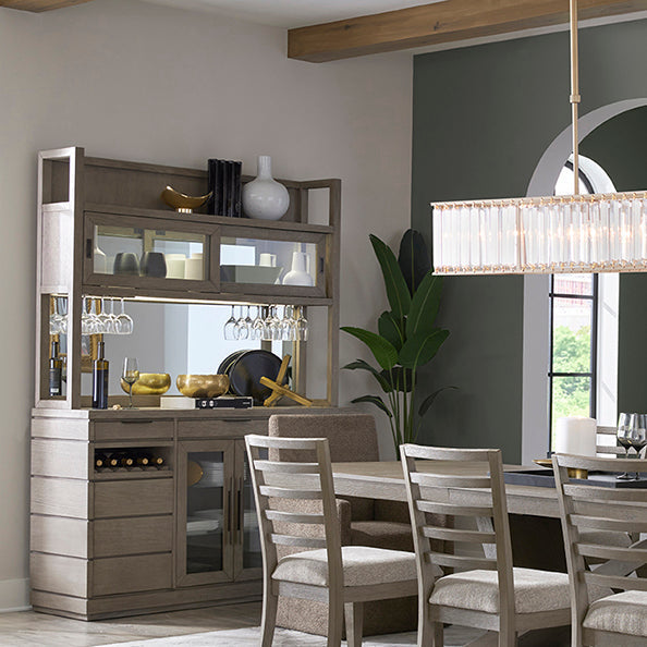 Buffet with Open Hutch