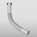 Rettangolo Drainage Pipe - RIR3907 Bathroom Accessories GESSI Cromo