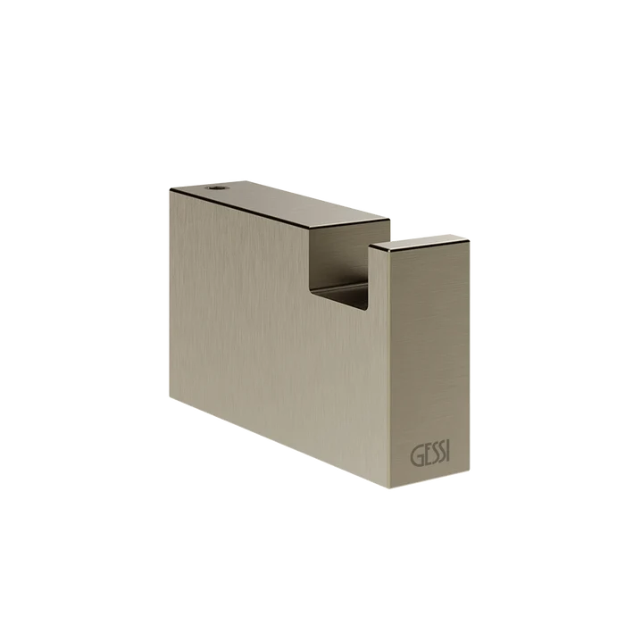 Rettangolo Garment Hook - 20921 Bathroom Accessories GESSI Finox Brushed Nickel
