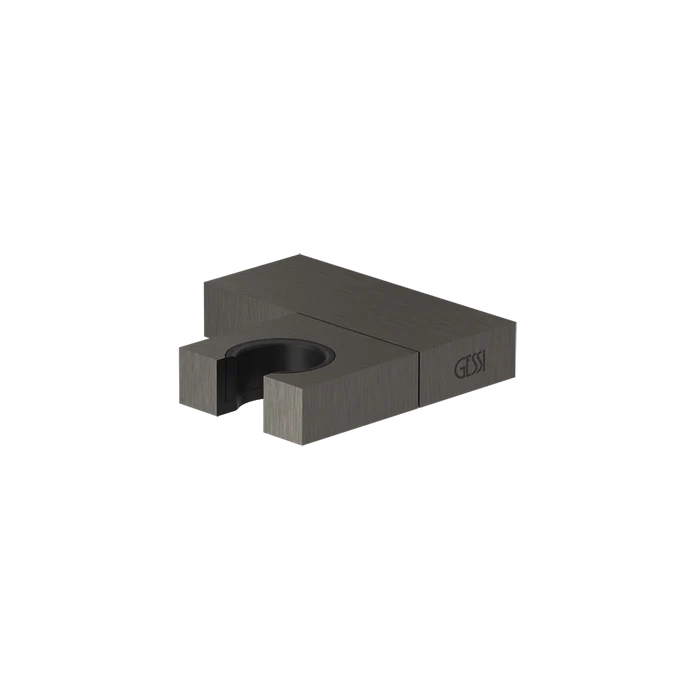 Rettangolo Handshower Hook- 20160 Bathroom Accessories GESSI Black Metal Brushed PVD