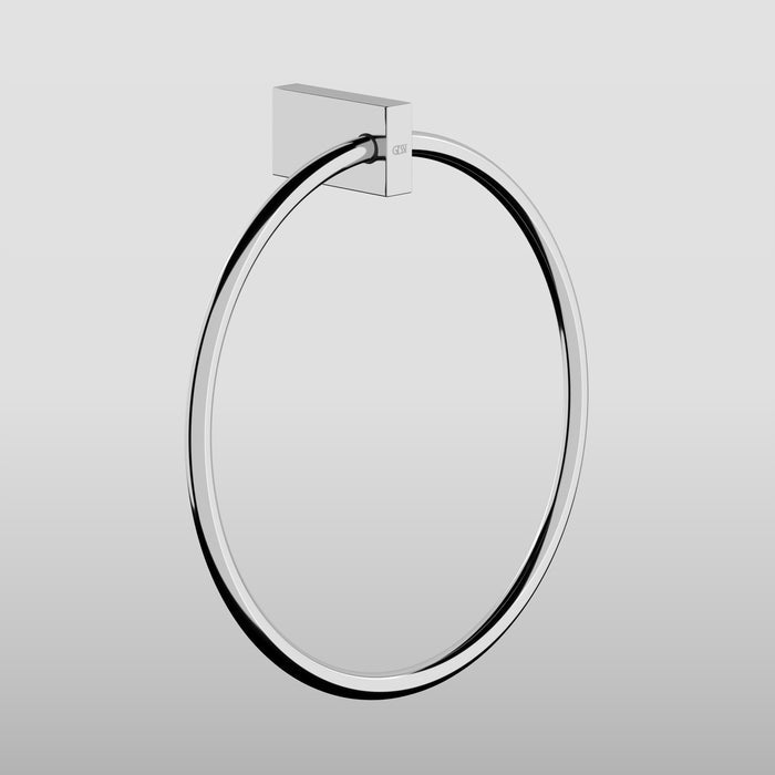Rettangolo Towel Ring - 20909 Bathroom Accessories GESSI