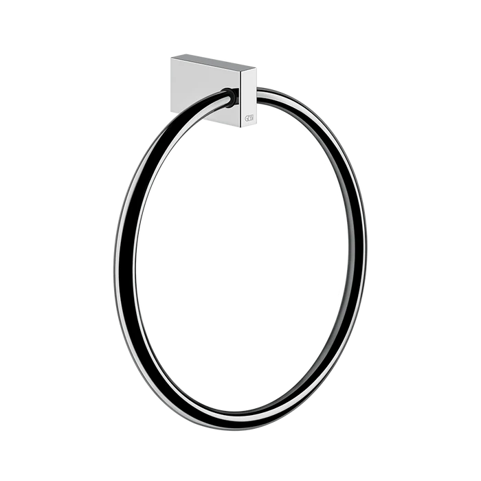 Rettangolo Towel Ring - 20909 Bathroom Accessories GESSI Chrome