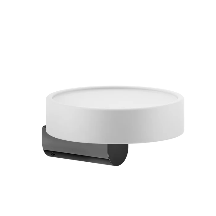 Rilievo Soap Holder - 59501 Bathroom Accessories GESSI Black Metal PVD