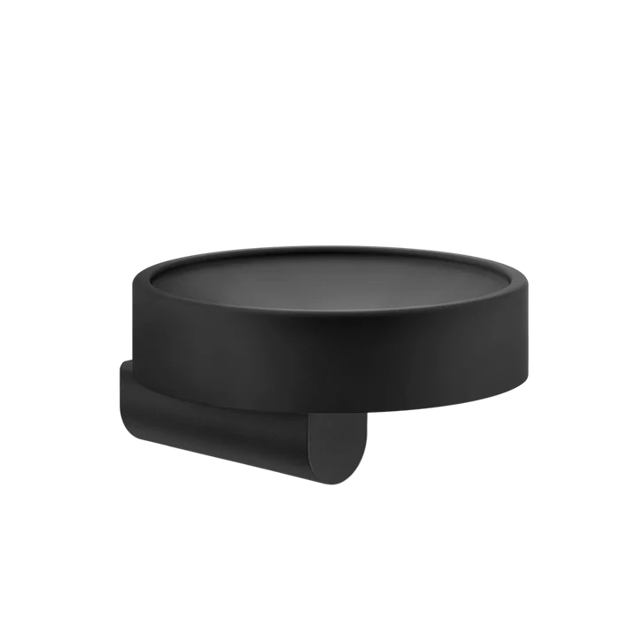 Rilievo Soap Holder - 59502 Bathroom Accessories GESSI Matte Black
