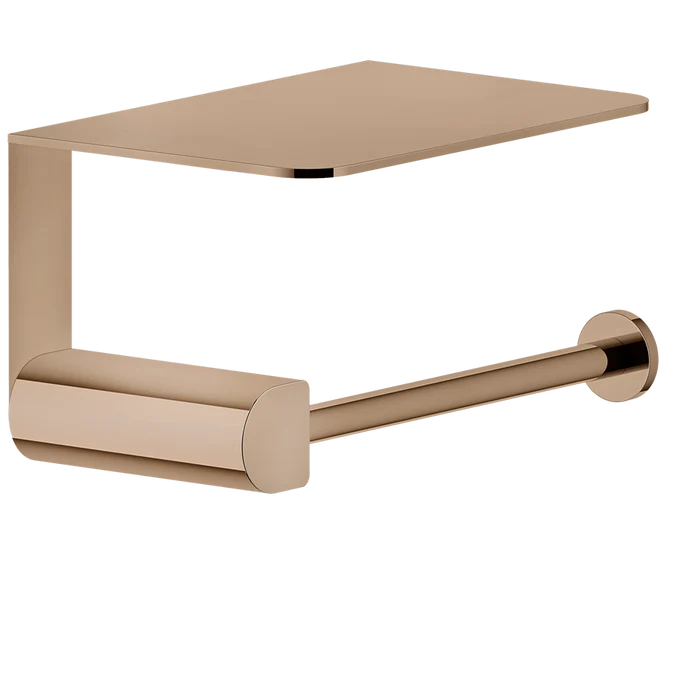 Rilievo Tissue Holder With Cover - 59449 Bathroom Accessories GESSI Copper PVD