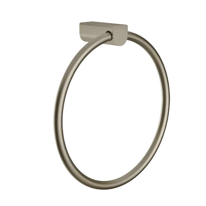 Rilievo Towel Ring - 59509 Bathroom Accessories GESSI Finox Brushed Nickel