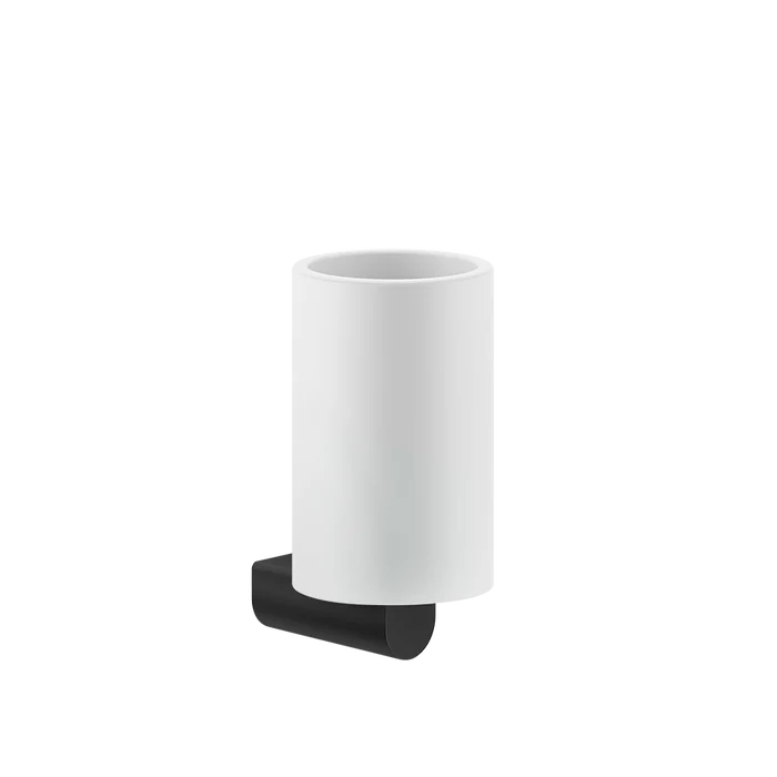 Rilievo Tumbler Holder - 59507 Bathroom Accessories GESSI Matte Black
