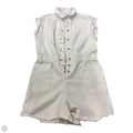 Romper By And Now This In White Denim, Size: M