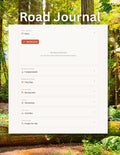 RV Lifestyle Road Journal - Digital Travel Diary for RVers
